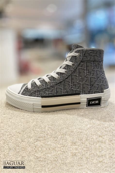 dior high top grey|dior b23 sneakers men.